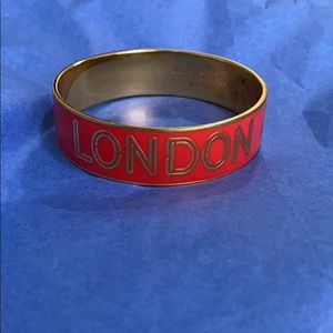 Kate Spade London calling bracelet bangle idiom
